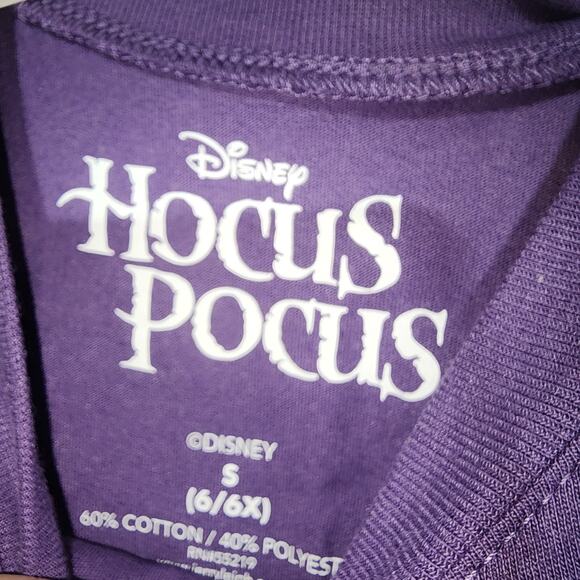 Hocus Pocus '' Amuck'' long sleeve shirt kids size S age 6 - Picture 6 of 8